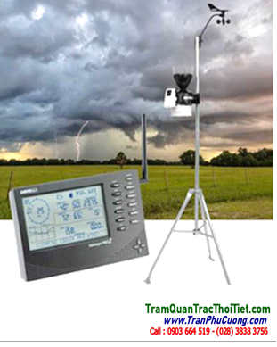 Davis 6152 Vantage Pro 2 _Trạm quan trắc thời tiết DAVIS 6152-Wireless Vantage Pro2™ with Standard Radiation Shield| CÒN HÀNG